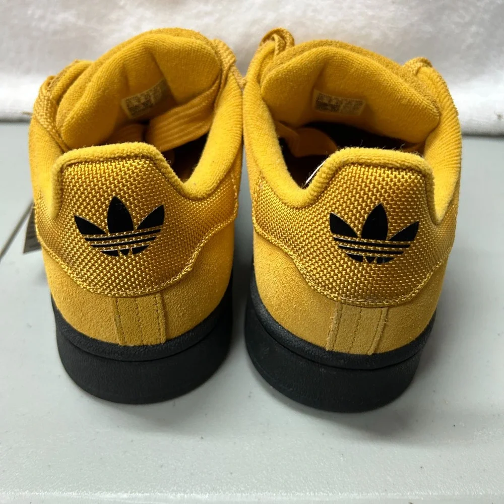 Adidas Mens Size 8.5 Ws 10 Campus 00s Preloved Yellow/Core Black Suede Shoes